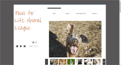 Desktop Screenshot of pawsforliferiverton.org